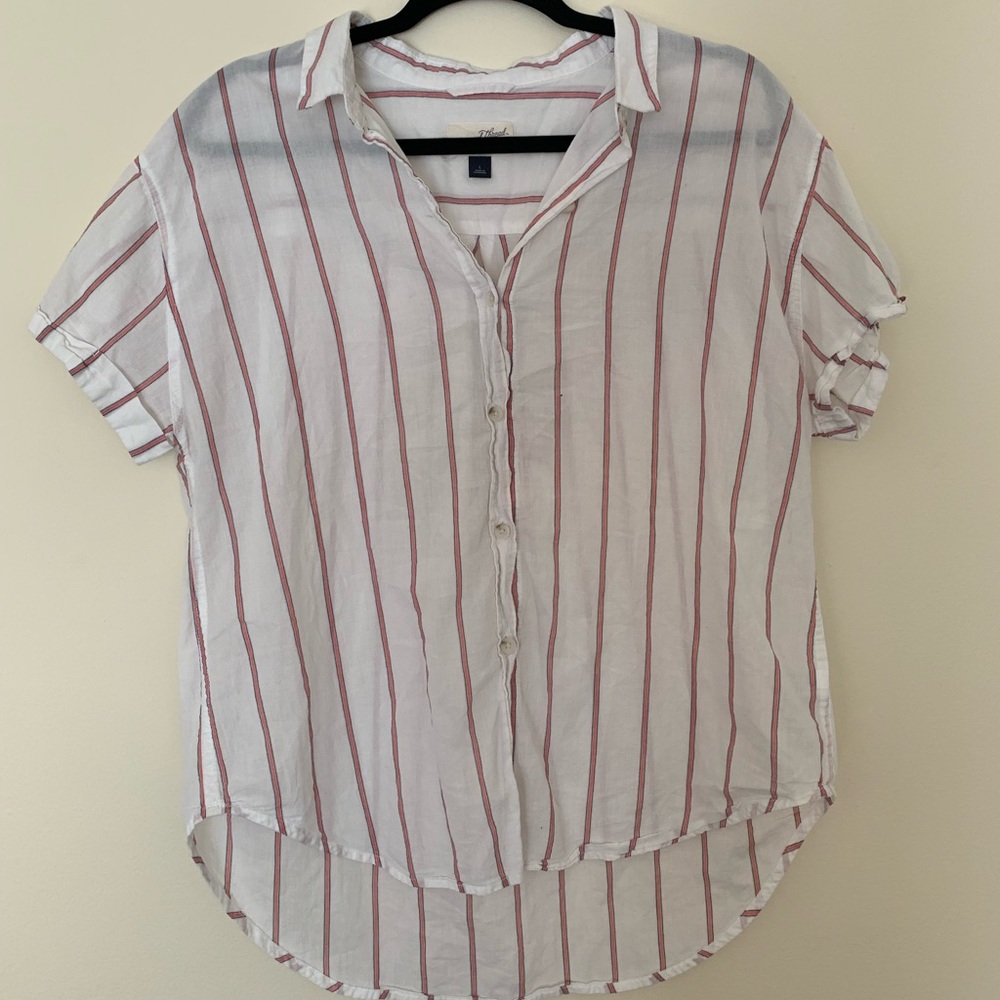 Stripped button down